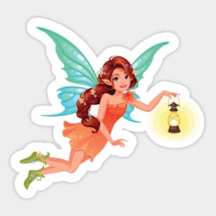 girl brownie Sticker